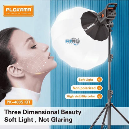 Lumière pro pour créateurs Plokama PK-400S