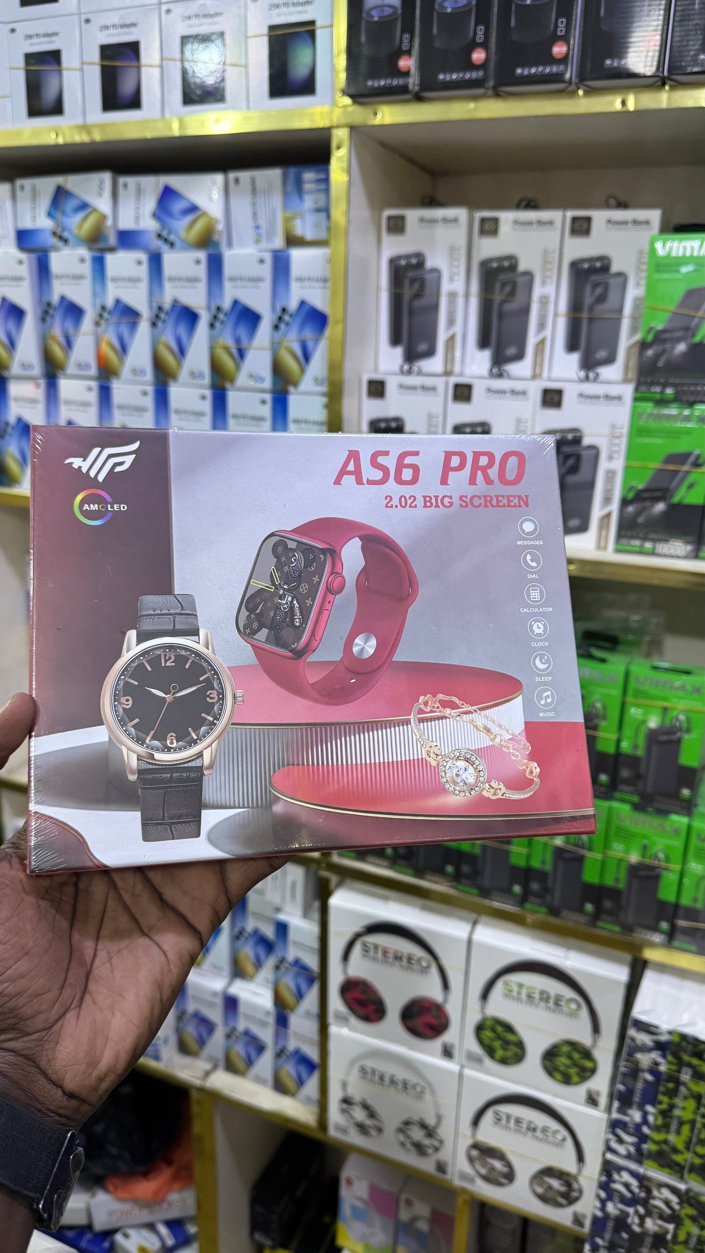 Coffret de montre connectée VIMA AS6 PRO